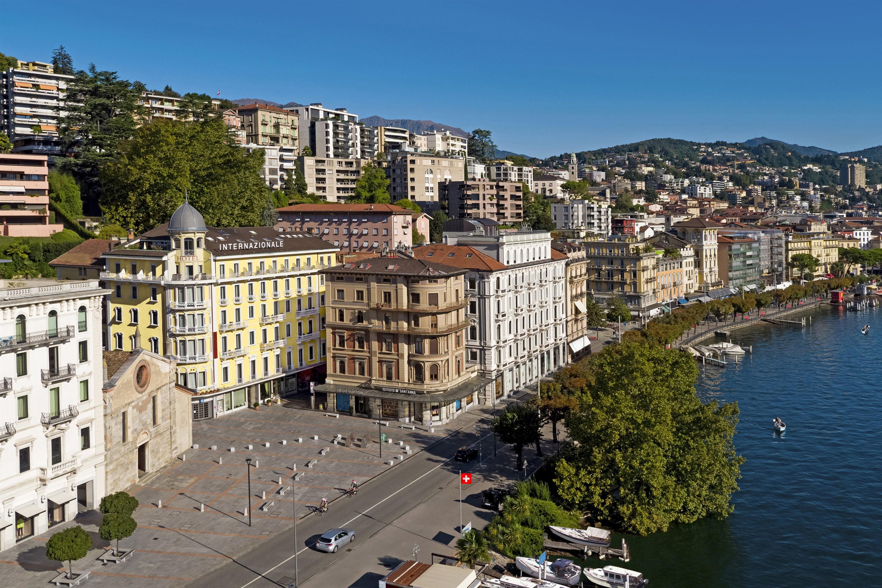 International Au Lac Historic Lakeside Hotel Lugano Exterior photo